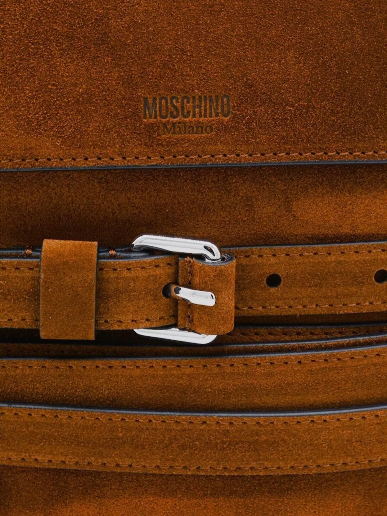Moschino Versatile Shoulder Bag Adjustable Strap
