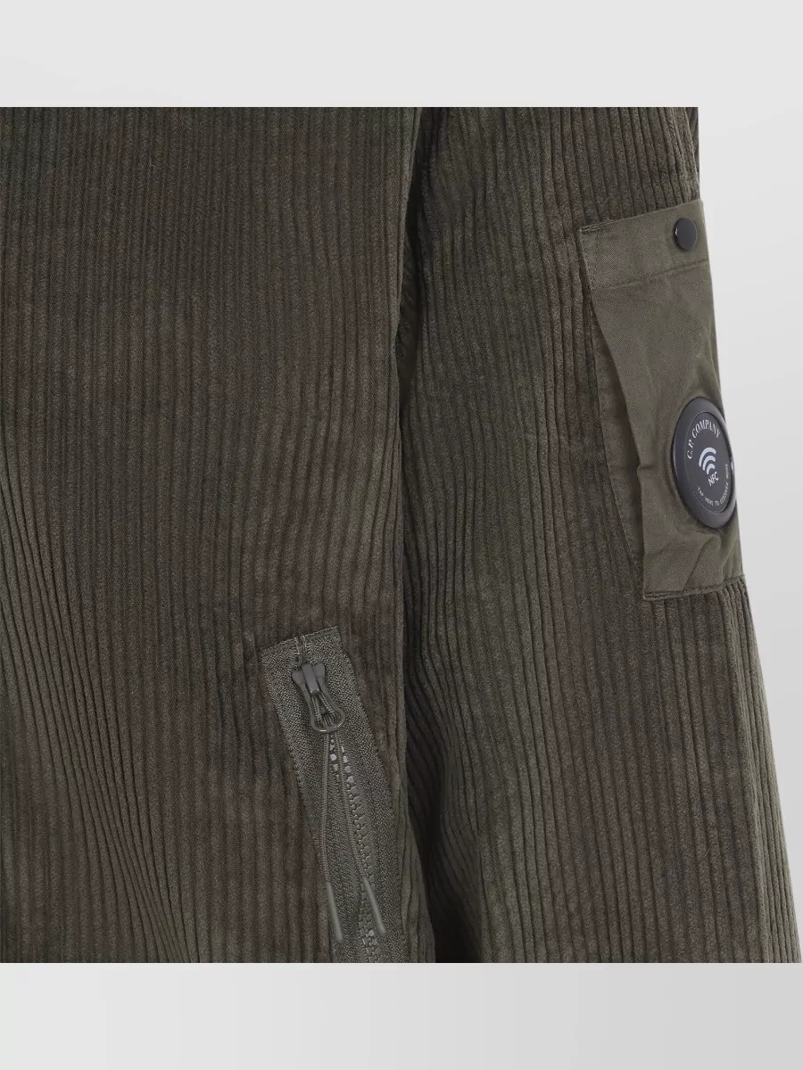 C.p. Company Corduroy Hooded Jacket