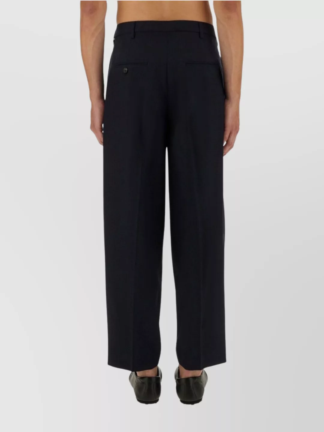 Marni Trousers With Pleated Design And Pockets