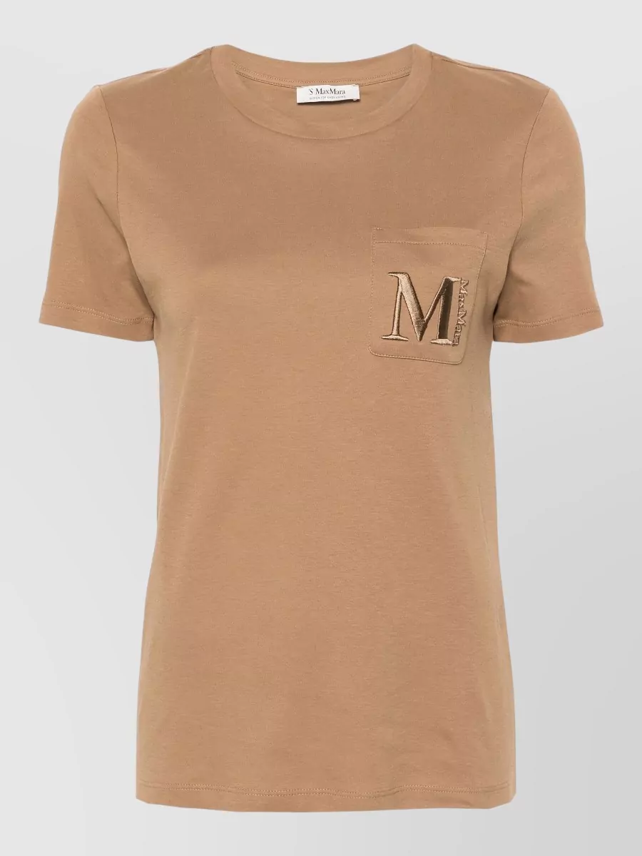 S Max Mara cotton short-sleeve t-shirt
