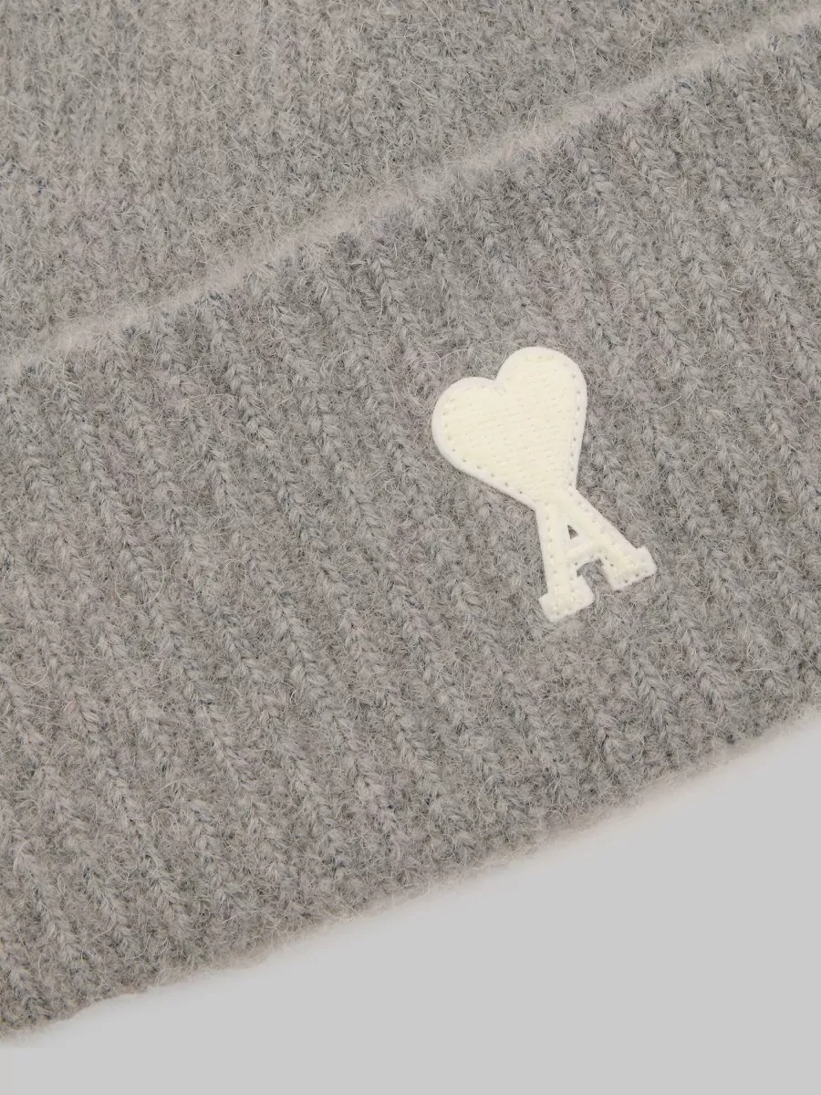 Ami Paris Alpaca Knit Beanie