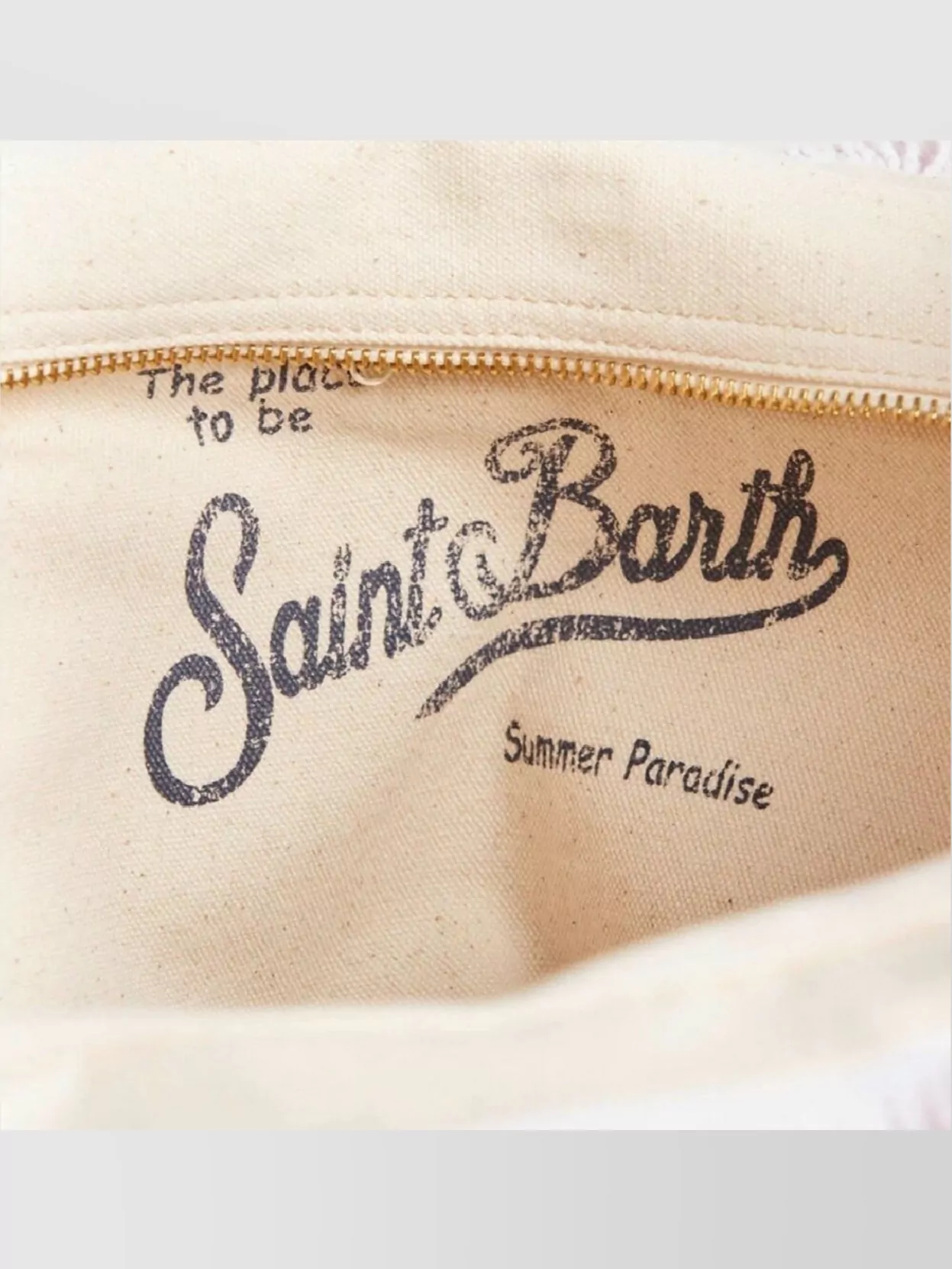 Saint Barth Fringed Top Handle Shoulder Bag