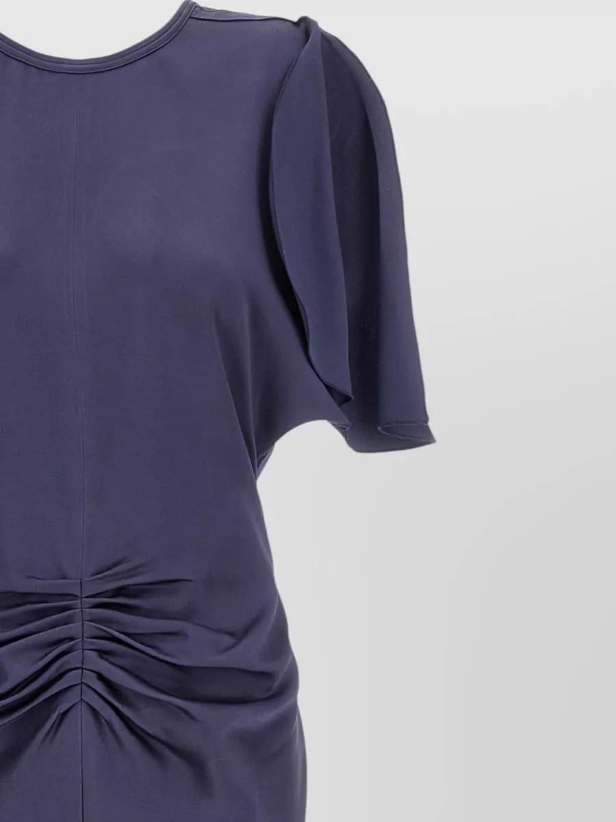 Victoria Beckham Draped Cutout Maxi Dress