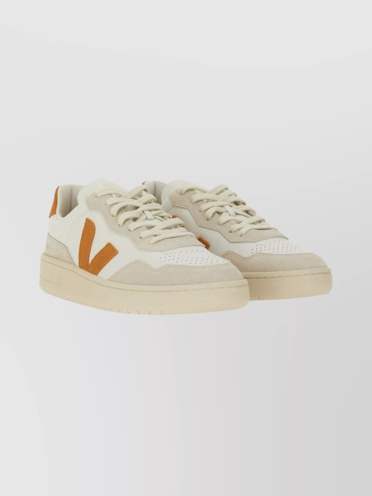 Veja V-90 Sneakers Featuring Contrast Panels
