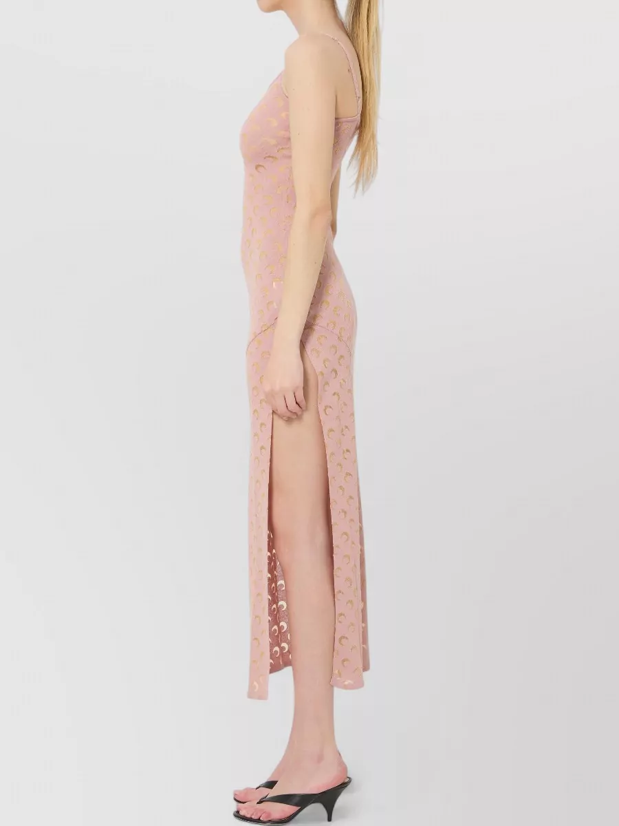 Marine Serre Printed Midi Dress