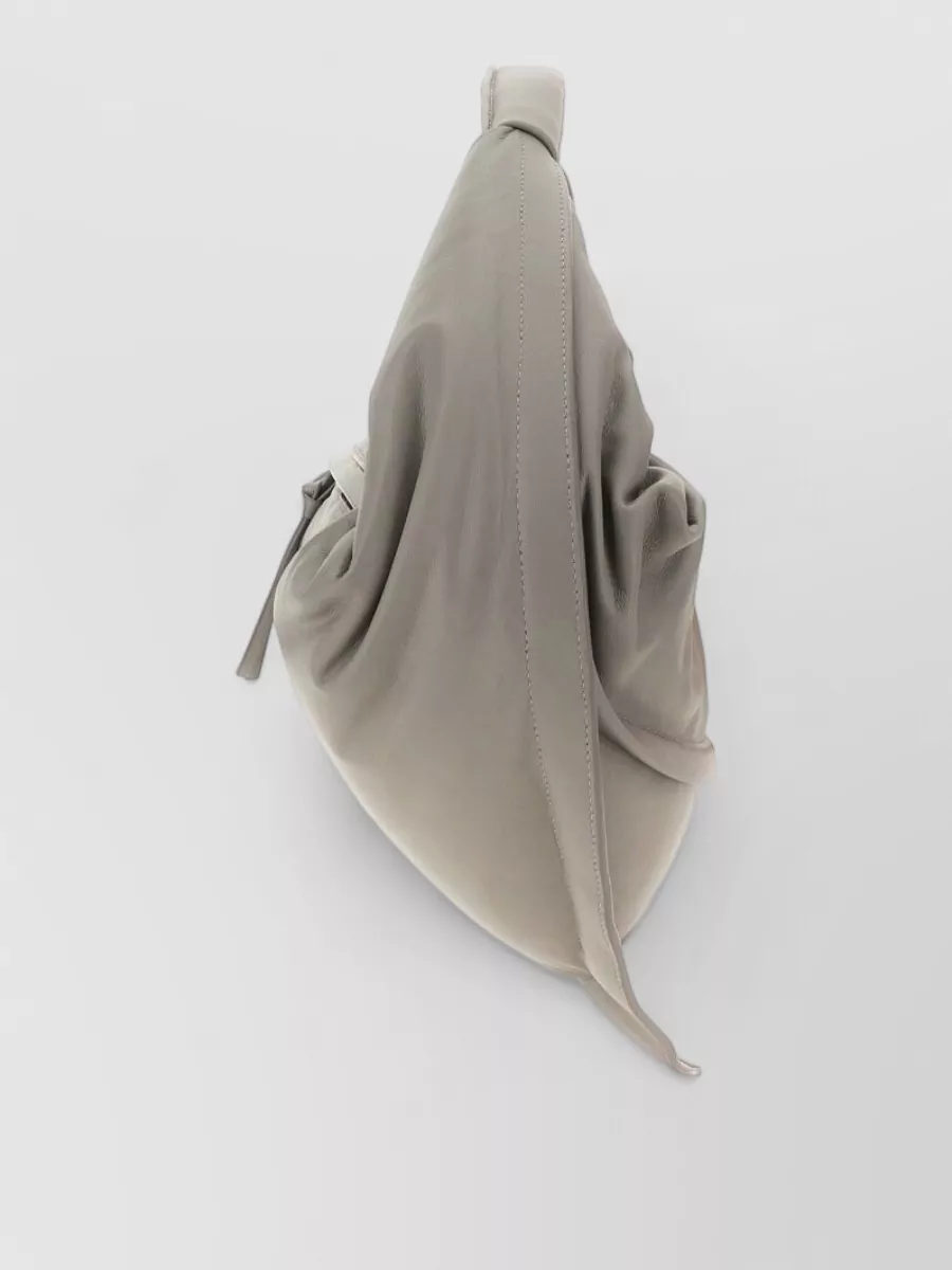 Federico Cina Leather Shoulder Bag