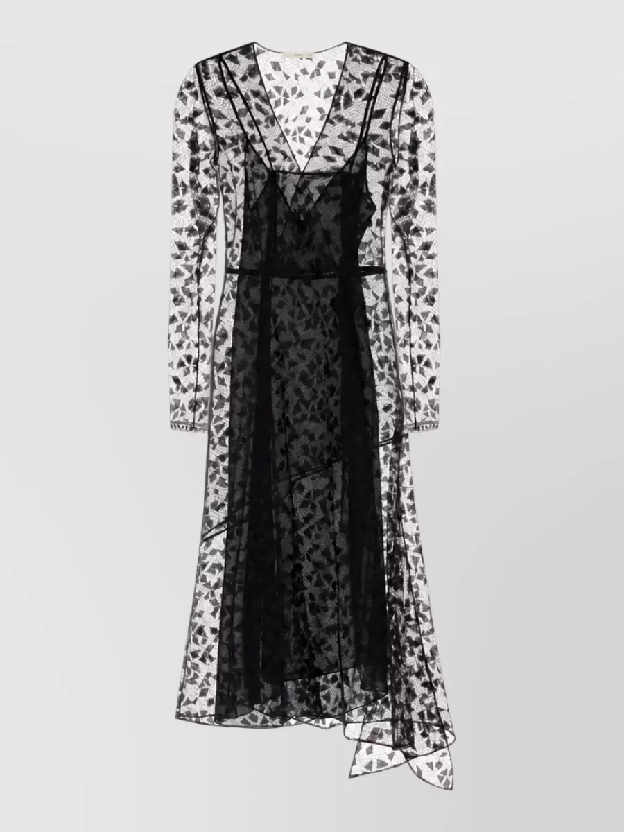 Fendi lace midi dress