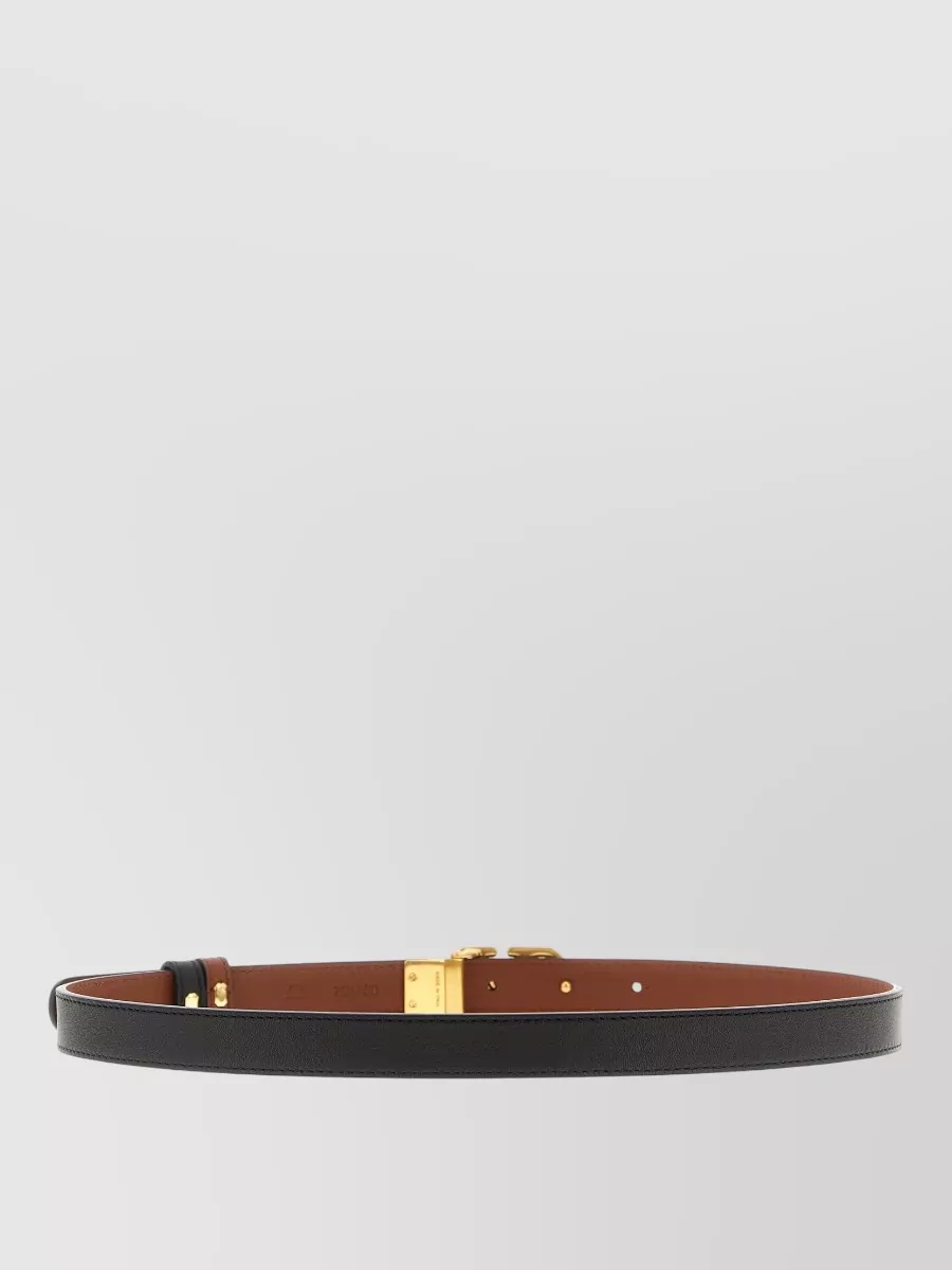 Valentino Garavani Designer Belt Reversible Adjustable Length Accessory
