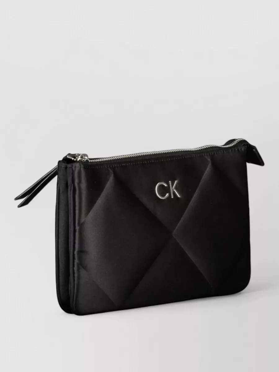 Calvin Klein Quilted Clutch Bag