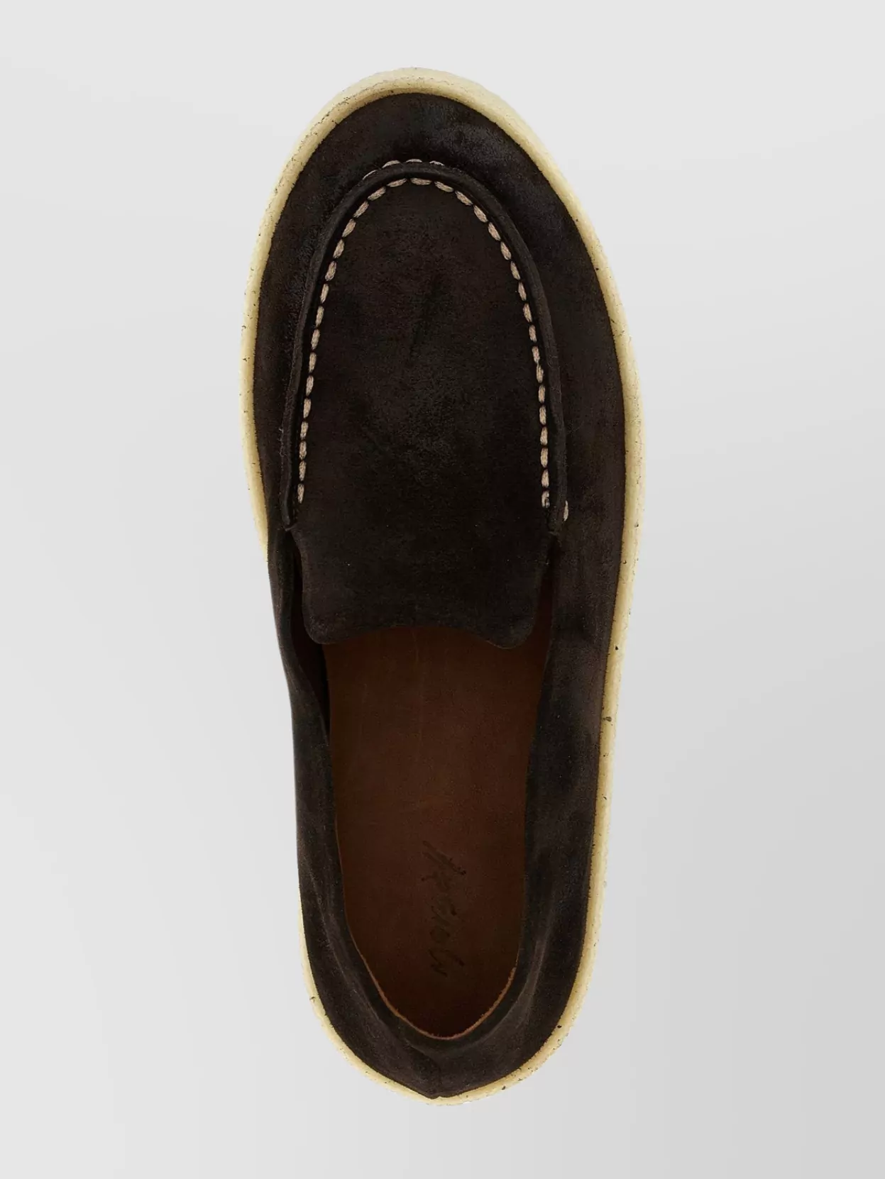 Marsell Suede Loafers Rubber Sole