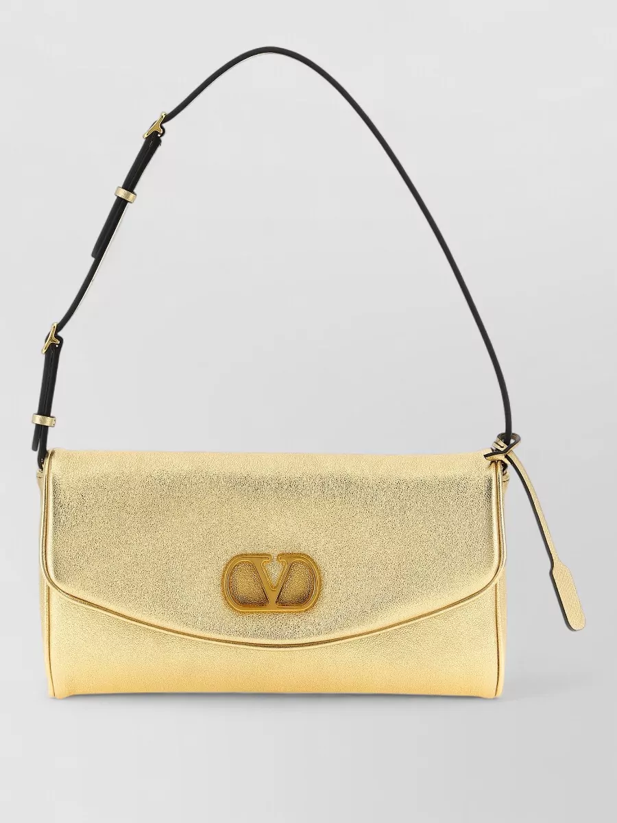 Valentino Garavani de vain small leather clutch bag