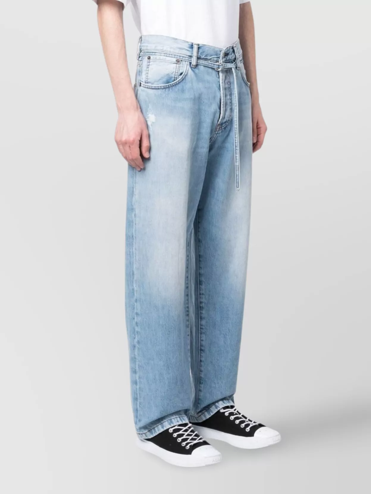 Acne Studios Relaxed Fit Denim Trousers