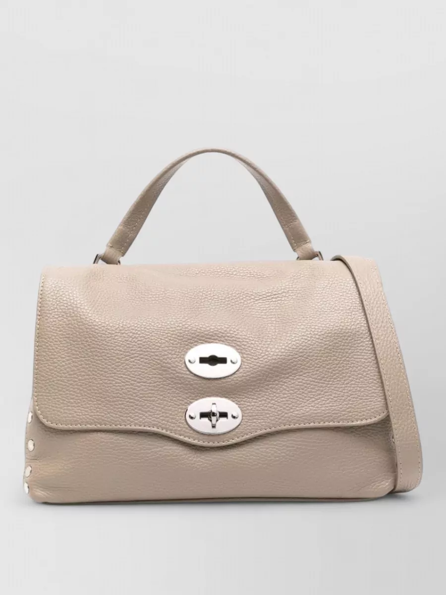 Zanellato Leather Textured Tote Bag