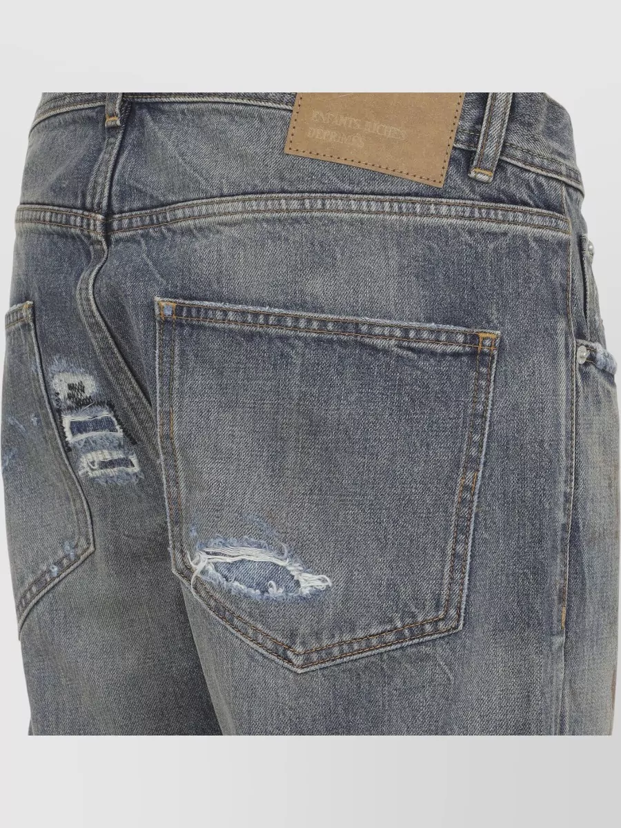 Enfants Riches Deprimes Elvis Texas Flare Denim Trousers