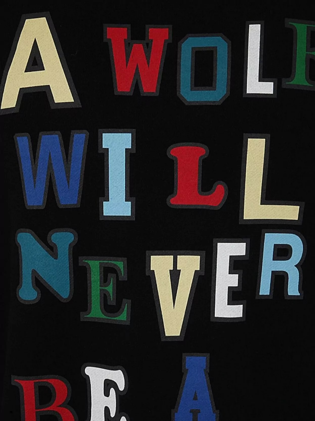 Undercover Crew Neck Graphic Print Sweater