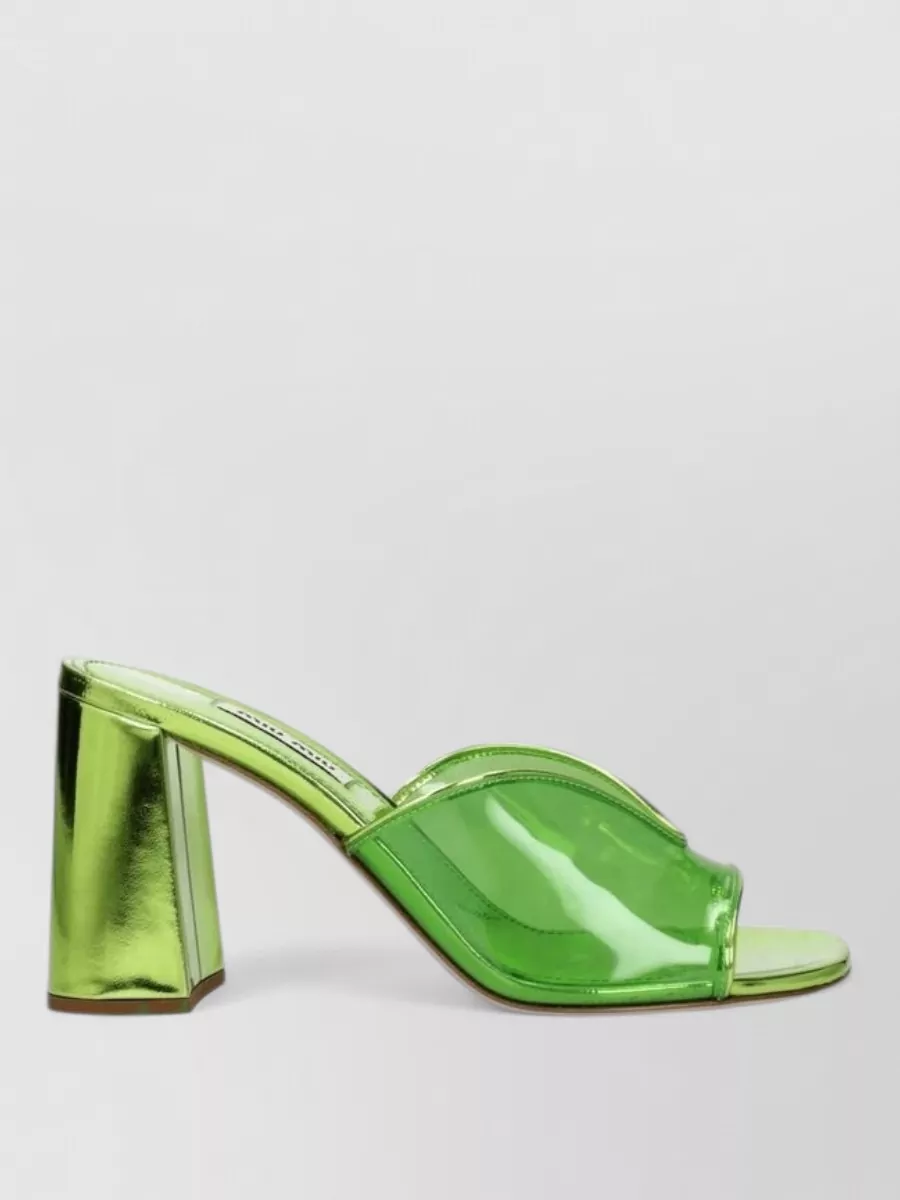 Miu Miu Plexiglass Sandals