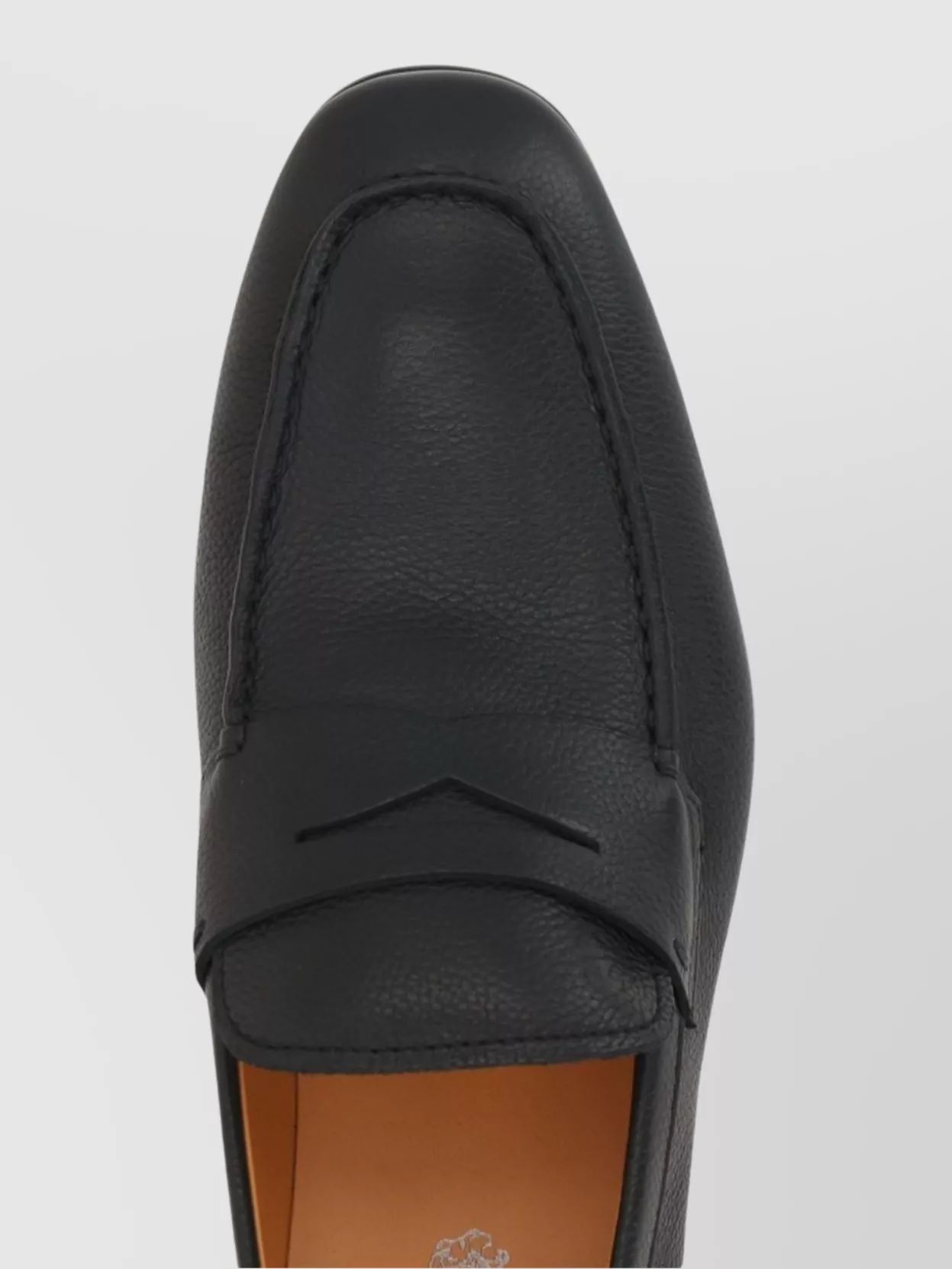 Tod's Textured Leather Penny Loafers
