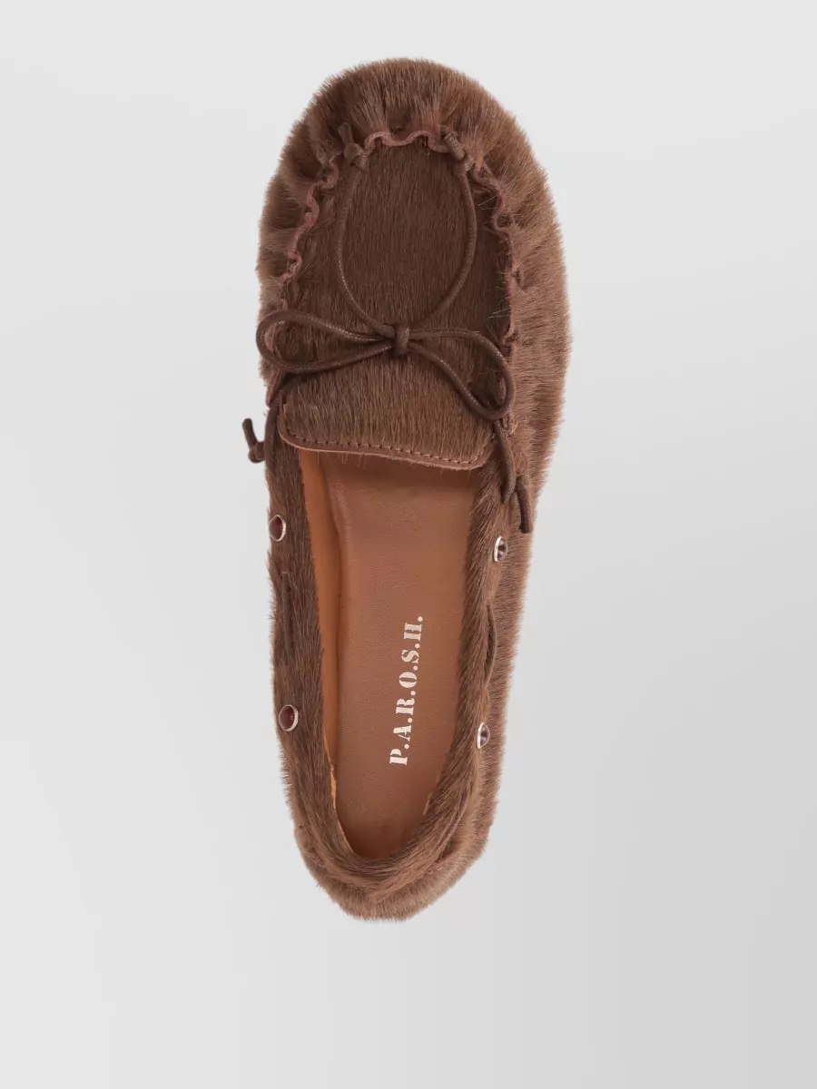 Parosh Leather Loafers