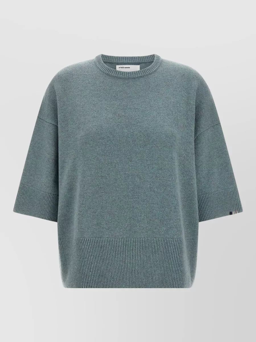Extreme Cashmere cashmere ribbed crew neck sweater