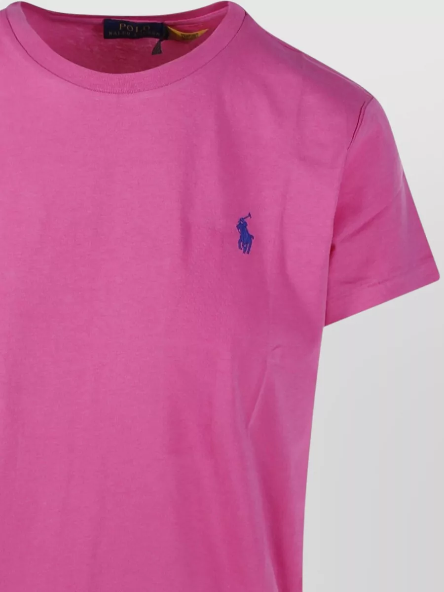 Ralph Lauren Short Sleeve Crew Neck Cotton Top