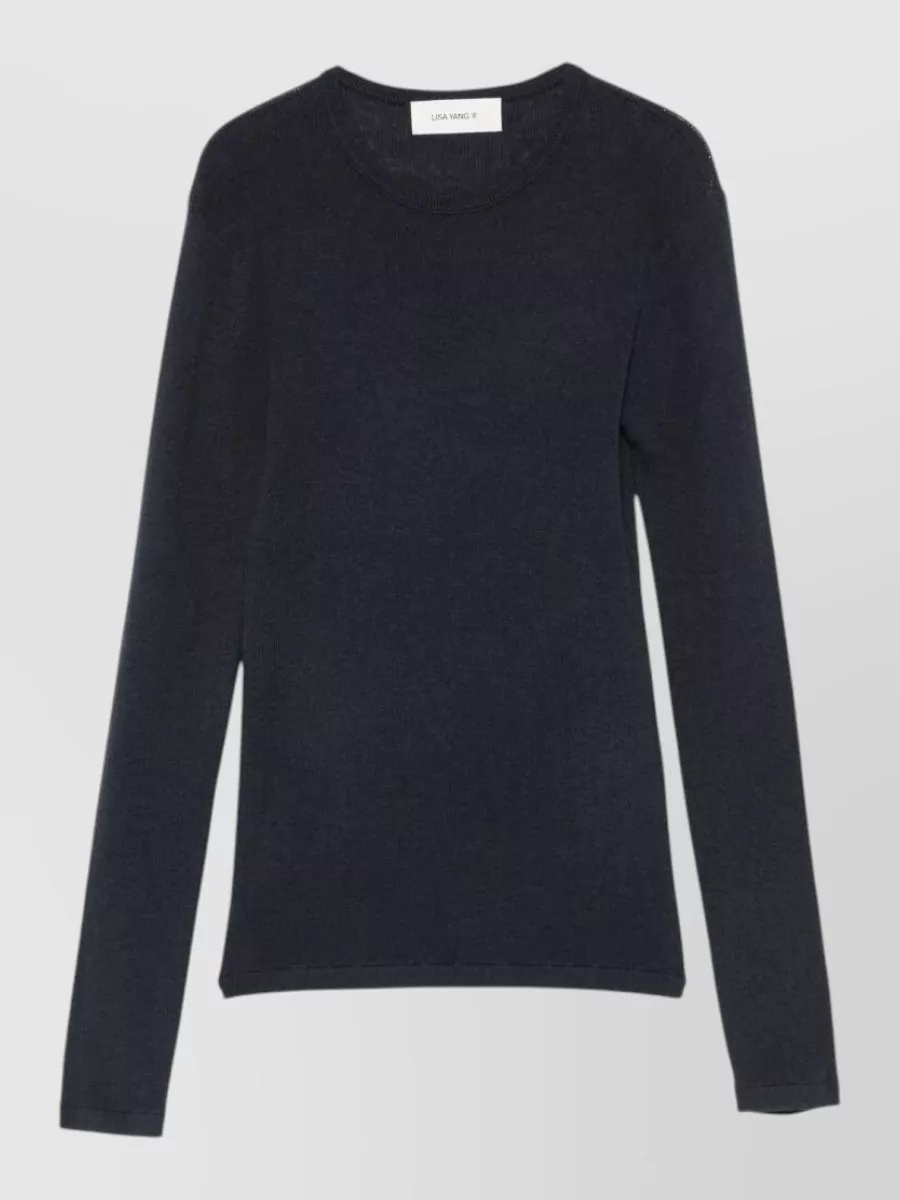 Lisa Yang Cashmere fine-knit long-sleeve t-shirt