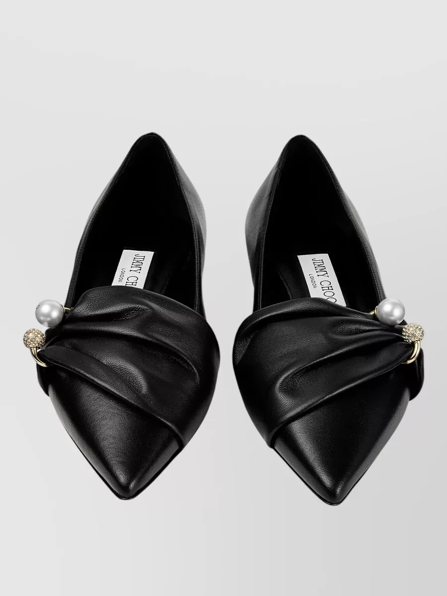 Jimmy Choo Leather Loafers