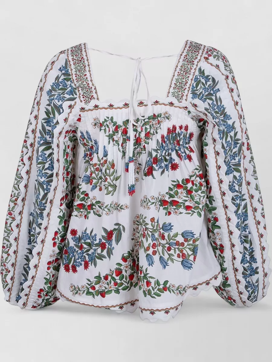 Farm Rio Long Sleeve Blouse