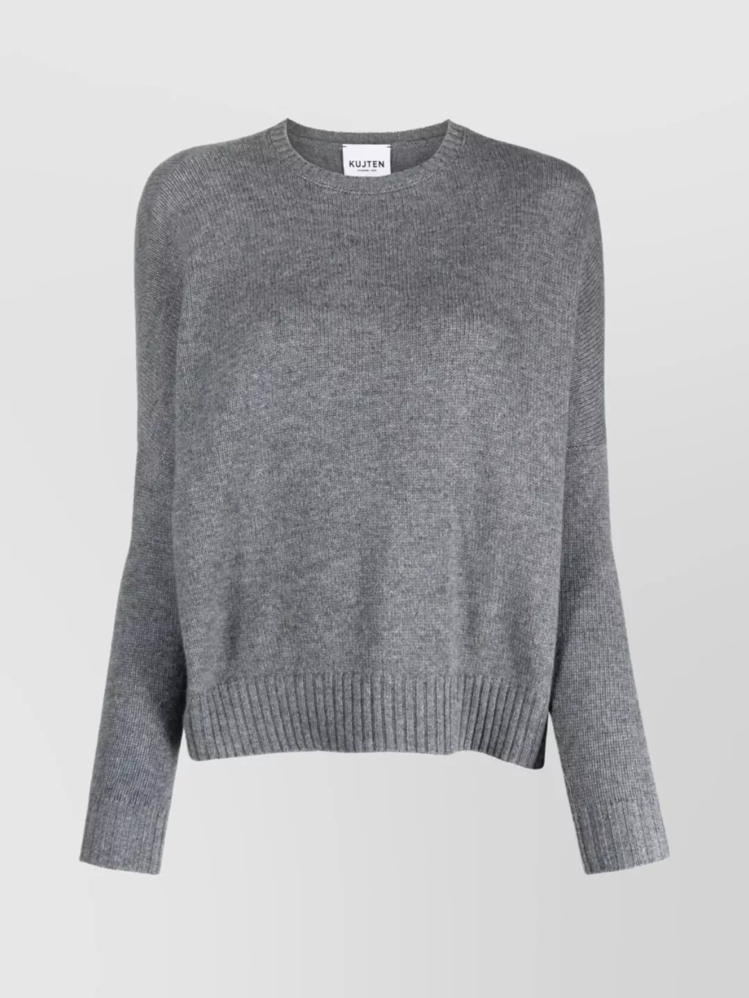 Kujten Soft Knit Sweater Ribbed Hem