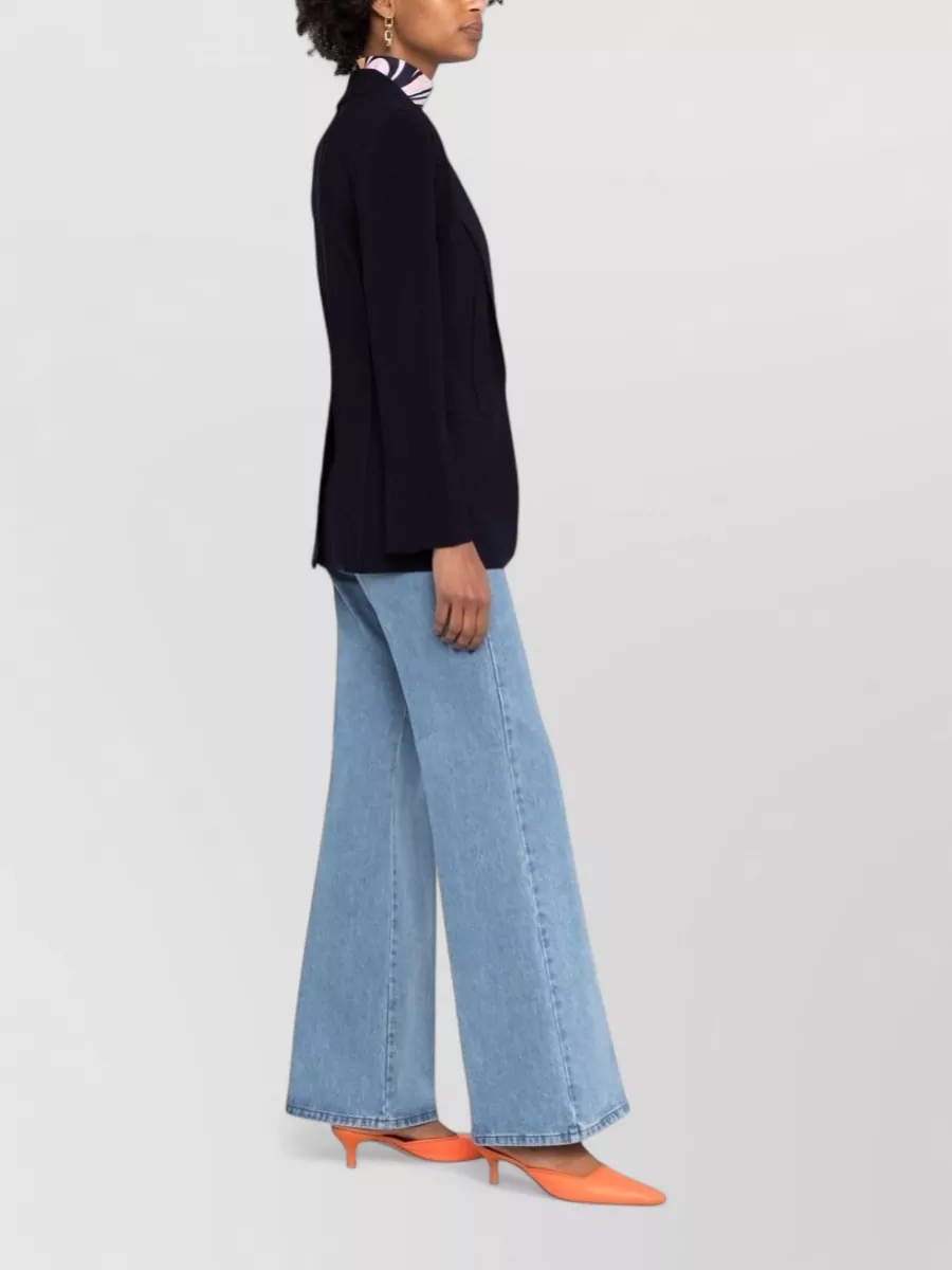Norma Kamali Single-Breasted Blazer