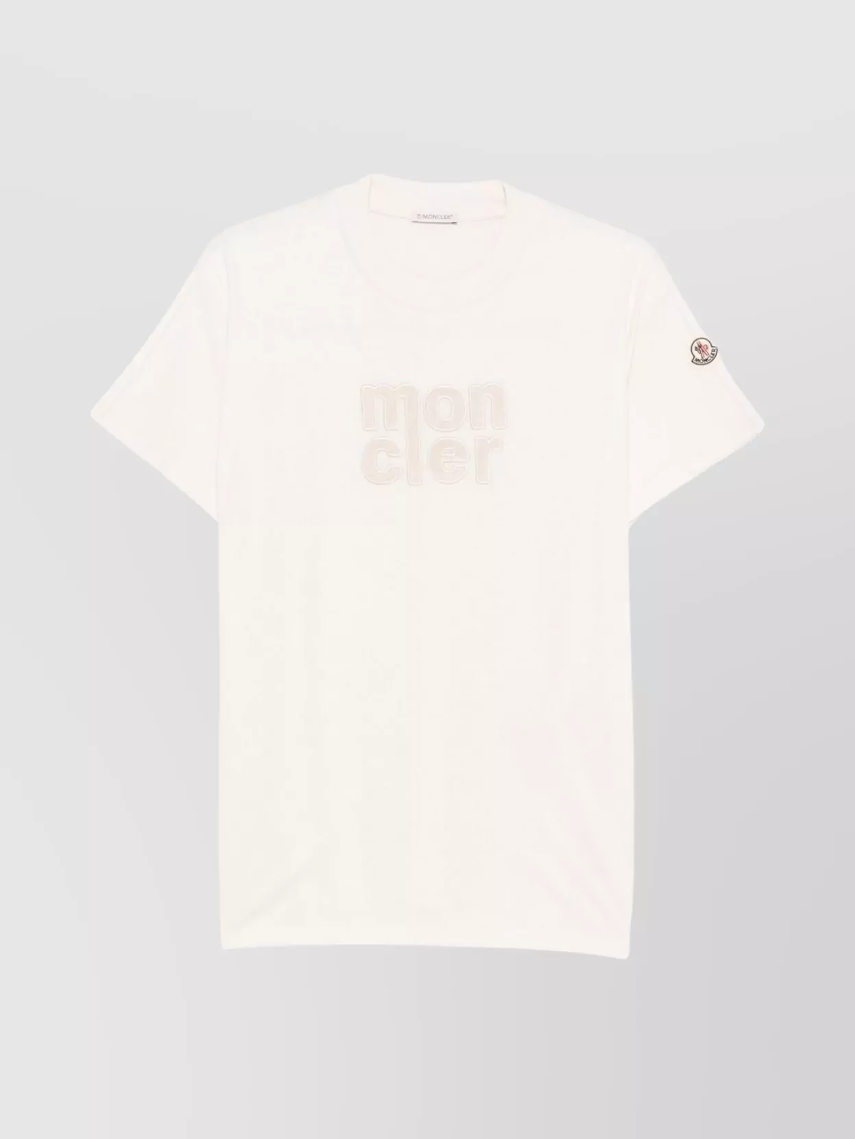 Moncler - cotton jersey t-shirt teddy logo