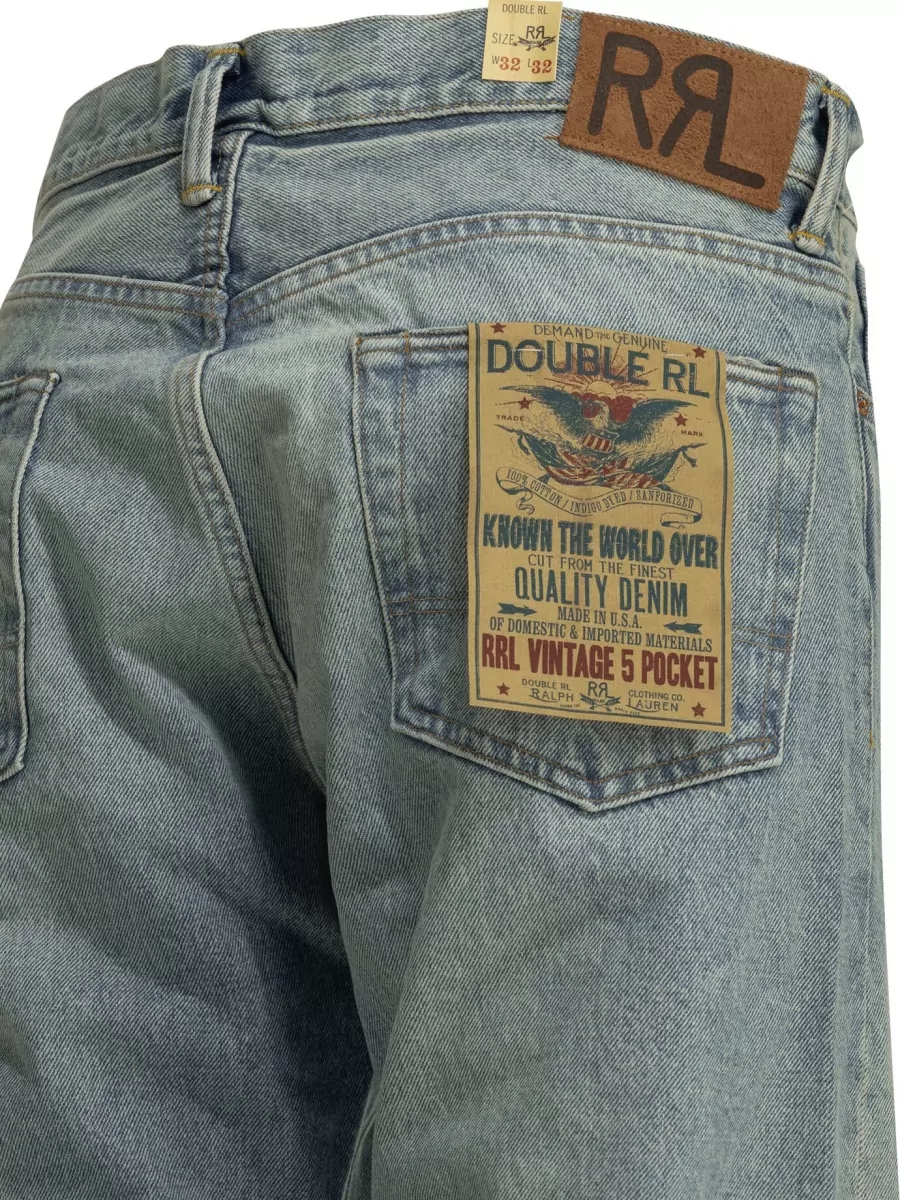 Rrl By Ralph Lauren Straight-Leg Jeans