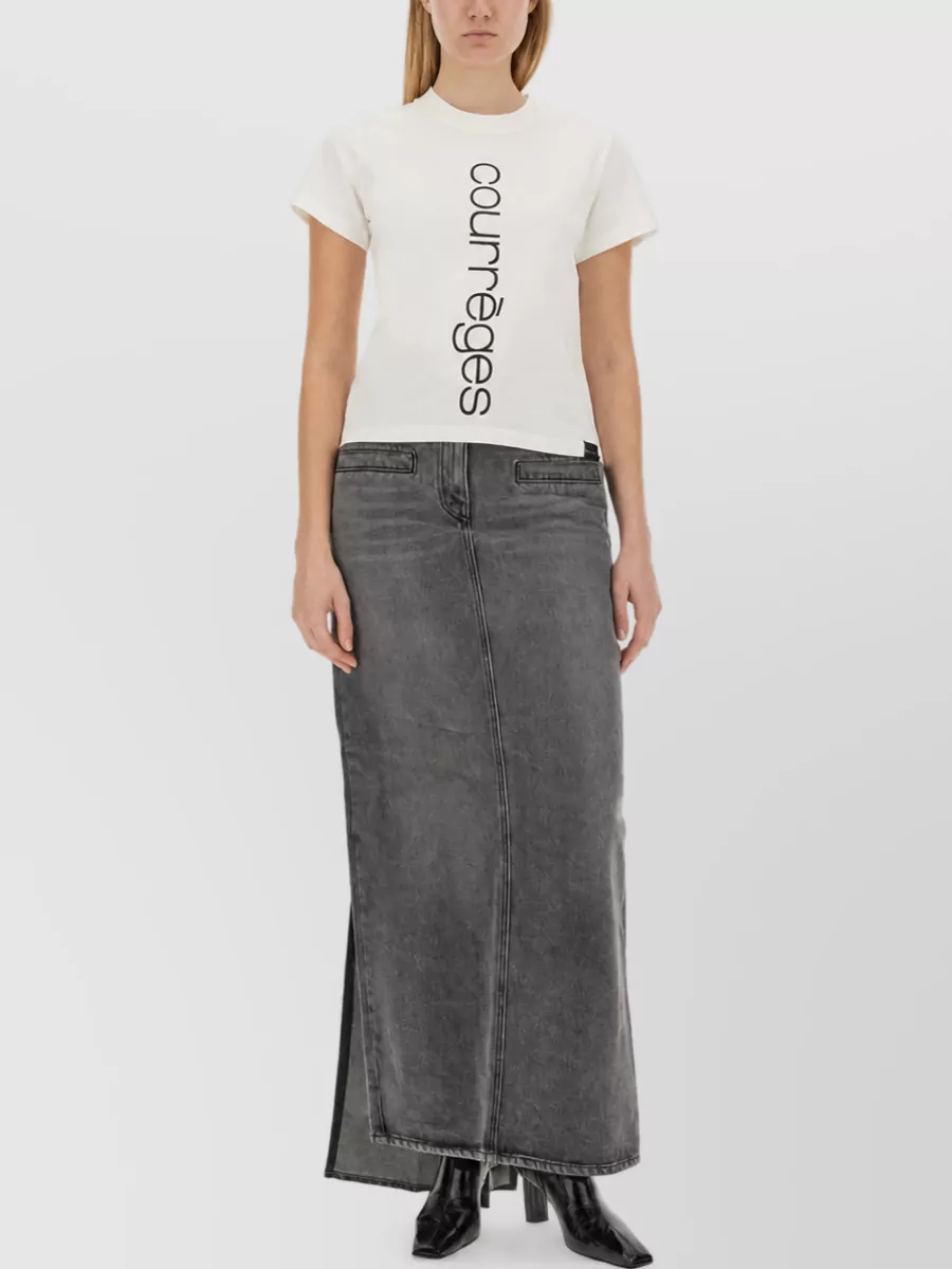 Courrèges Logo T-Shirt