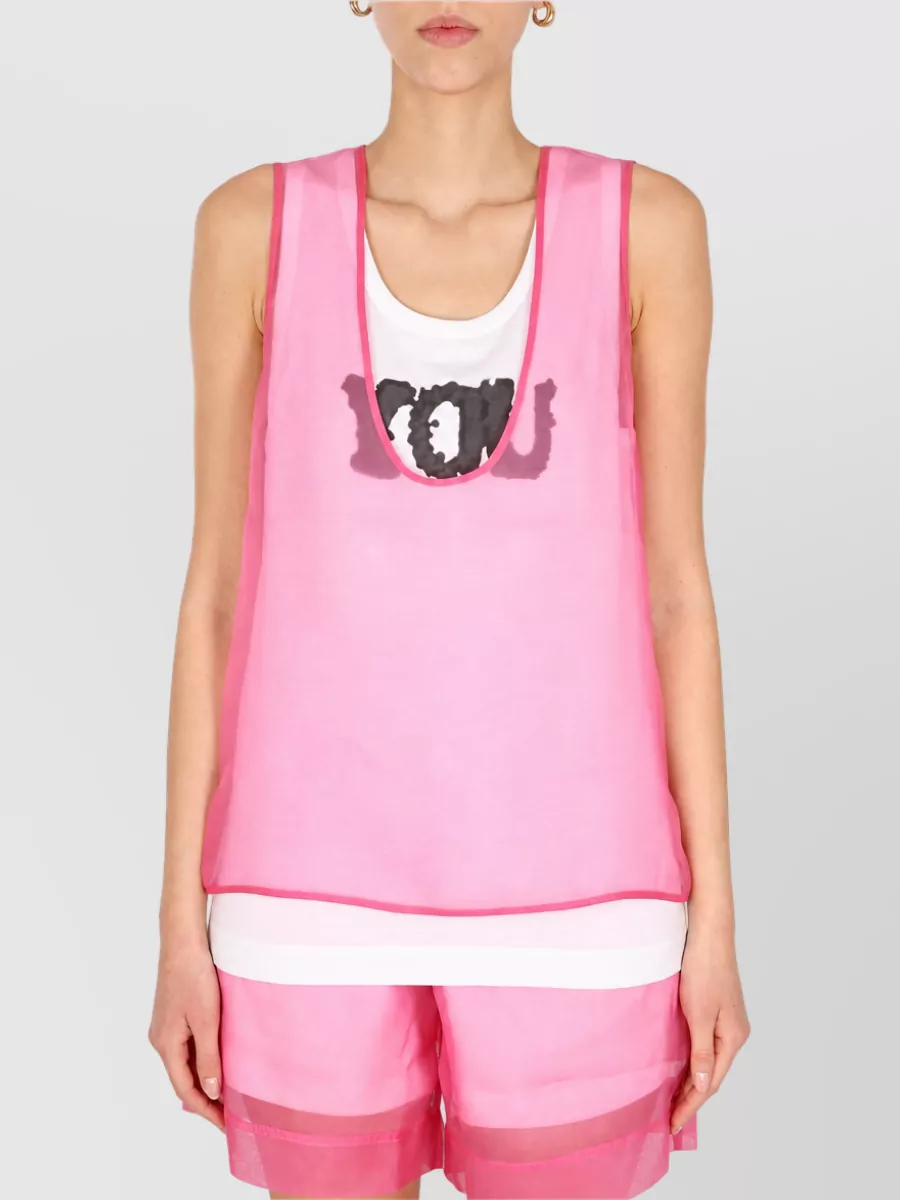 Dries Van Noten Silk Blend Camisole Top