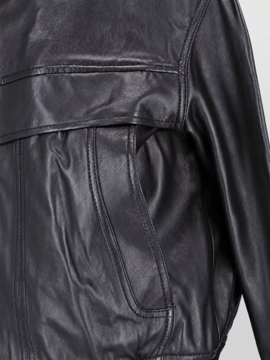 Dunst Lamb Leather Coat
