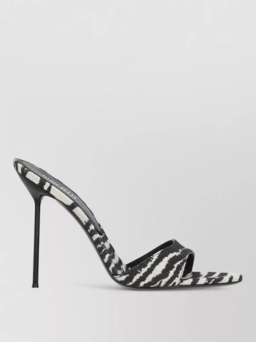 Paris Texas Zebra-Print Mules