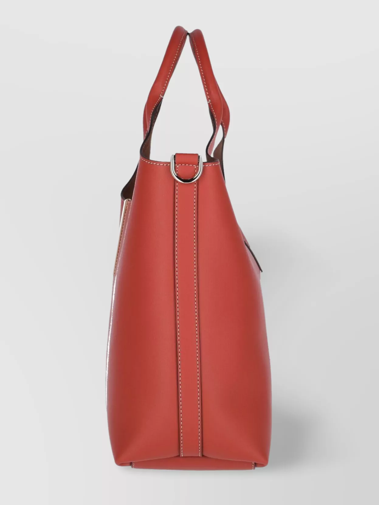 Tod's Top Handle Tote Bag With Adjustable Strap In Orange