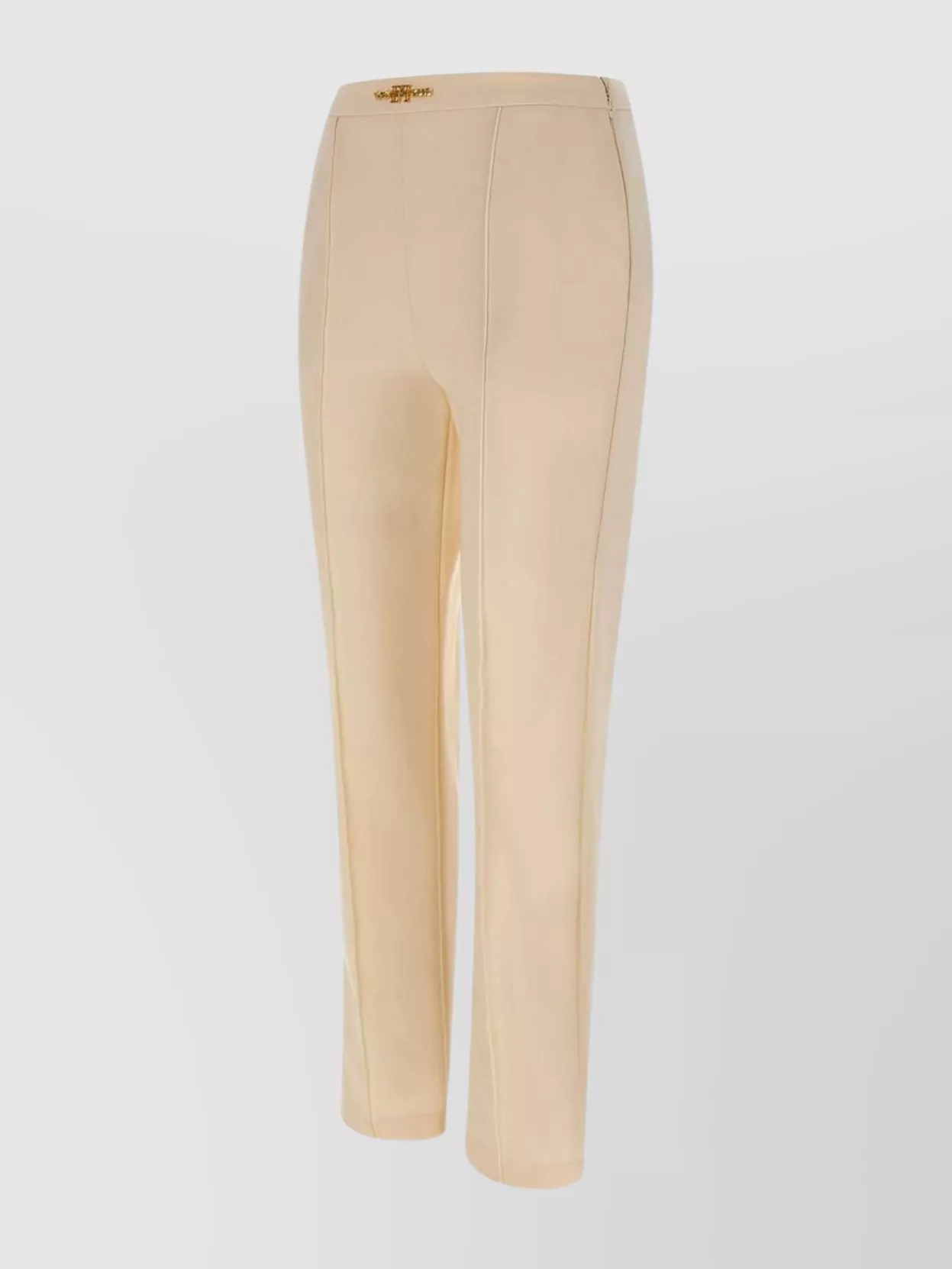 Shop Elisabetta Franchi Tailored Daily Trousers In Stretch Fabric