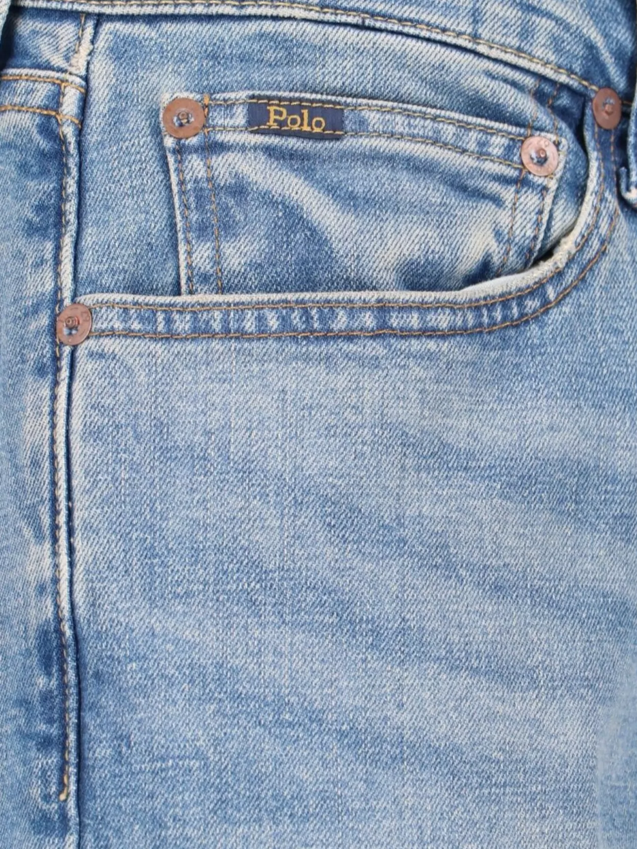 Polo Ralph Lauren Straight Trousers With Belt Loops