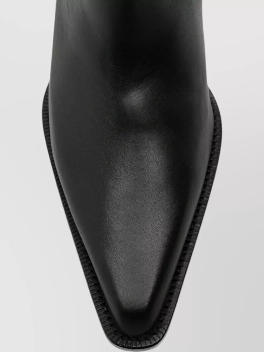 Paris Texas Calf Leather Mid-Calf Boots