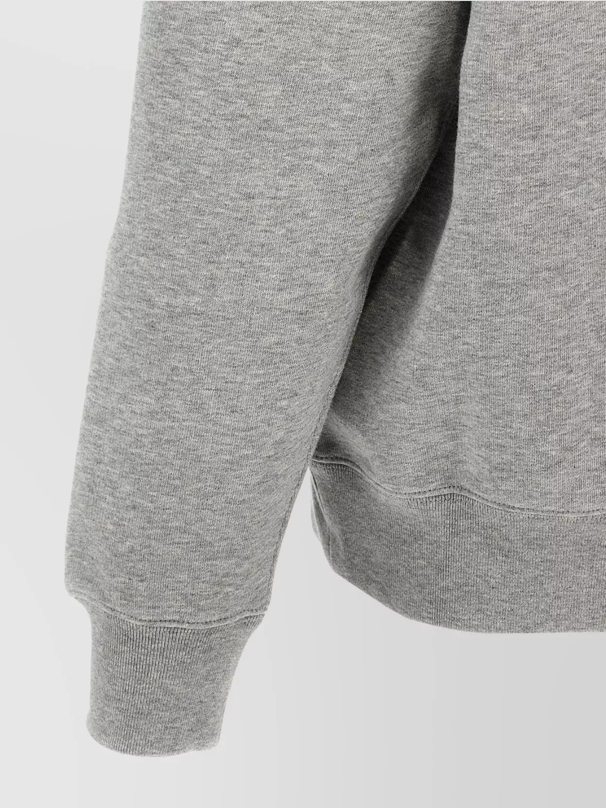 Gucci Cotton Jersey Hooded Sweatshirt In Gray