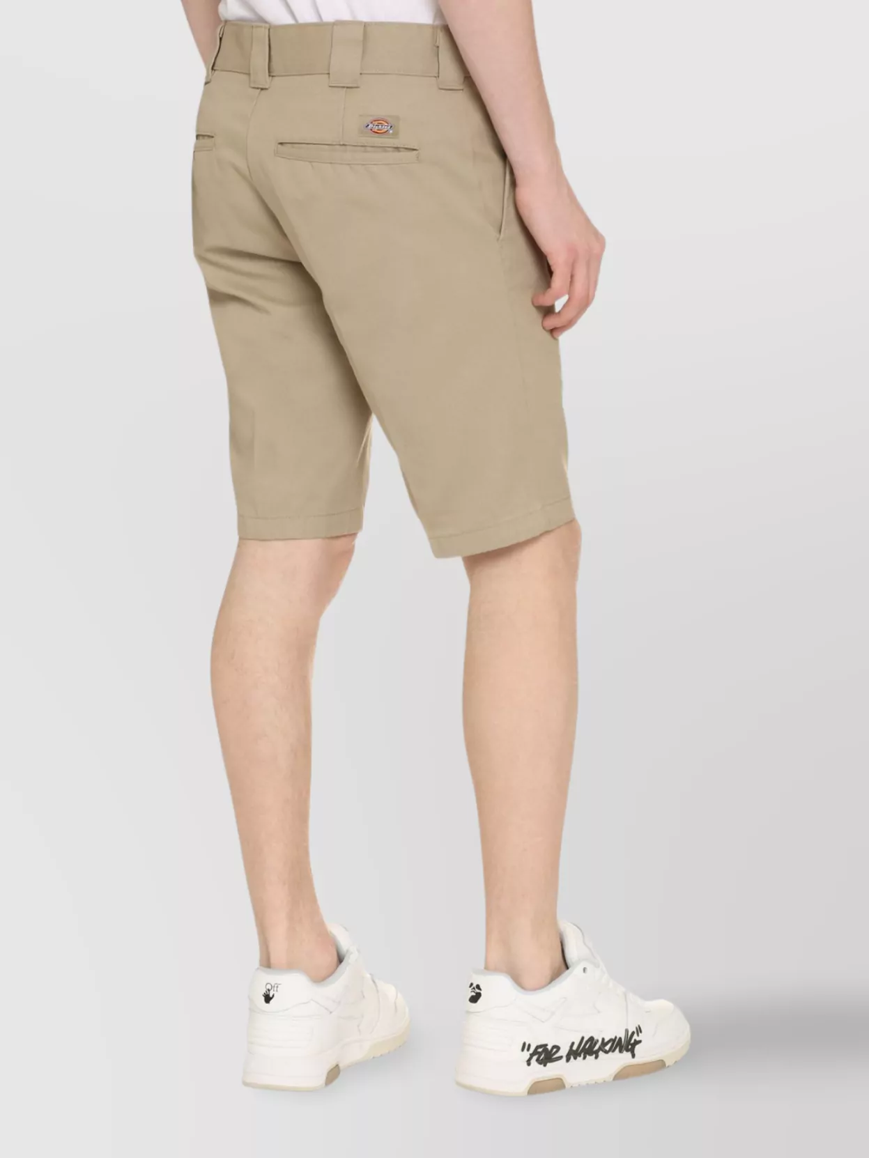 Dickies Slim Fit Cotton Blend Shorts With Pockets