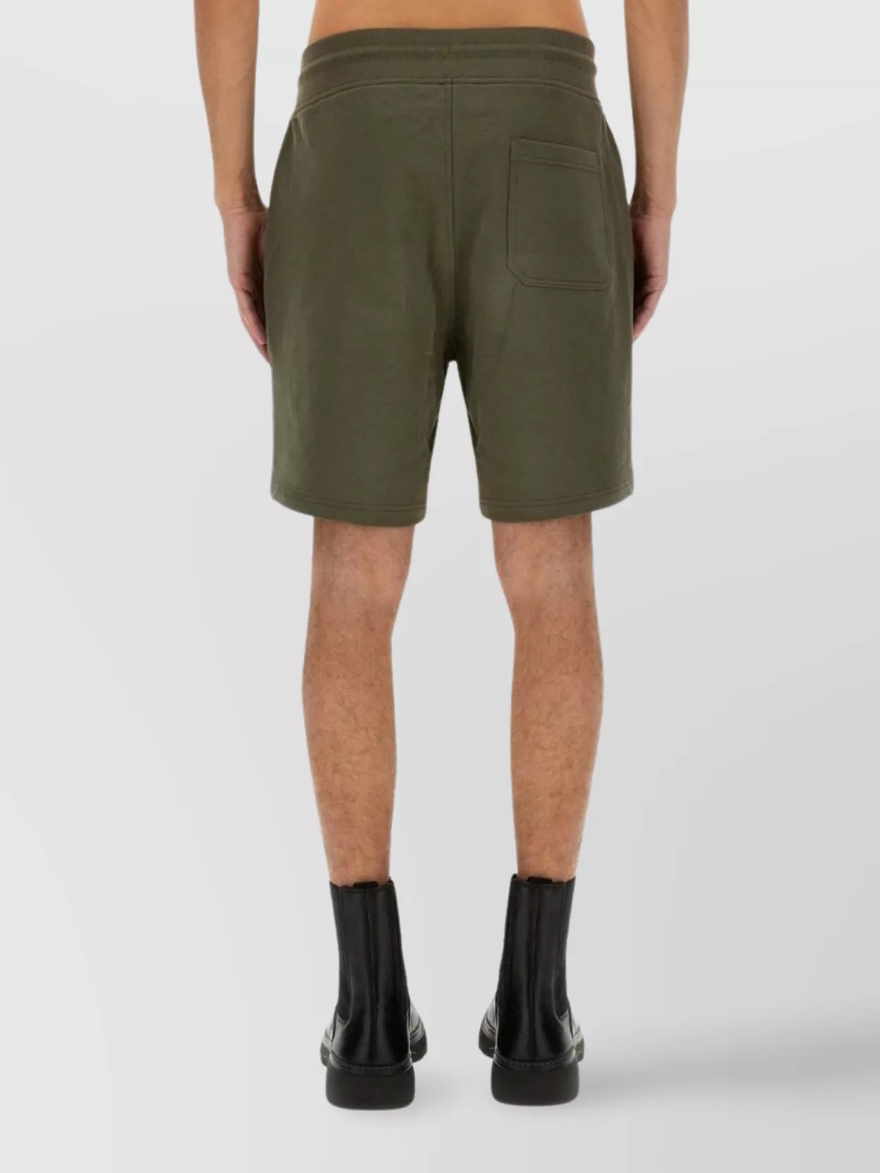 Belstaff Logo Embroidered Bermuda Shorts