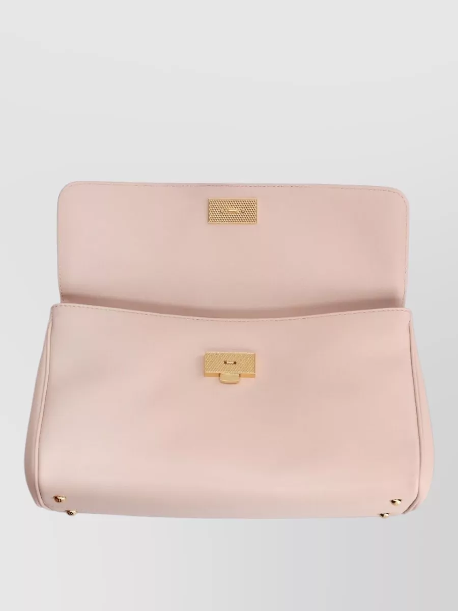 Dolce&Gabbana My Sicily Calf Leather Shoulder Bag