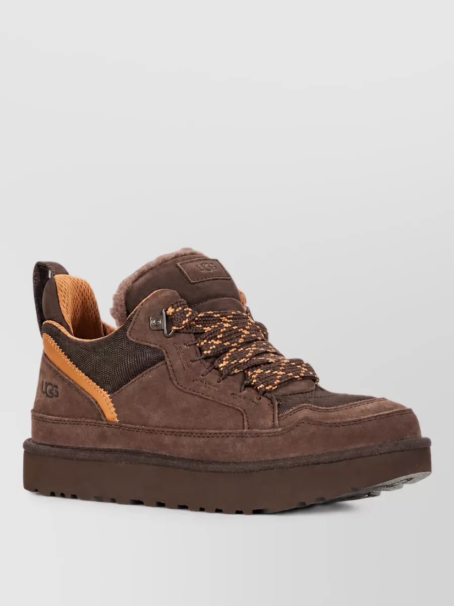 Ugg suede leather low-top sneakers