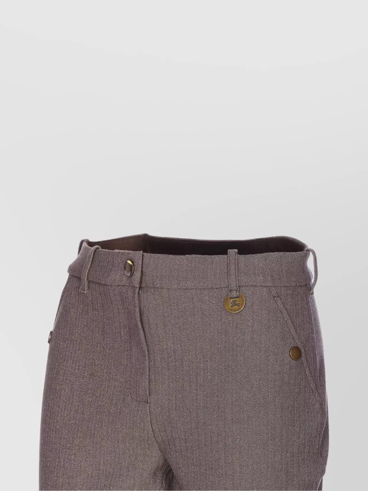 Burberry Tailored Trousers With Tapered Leg Design