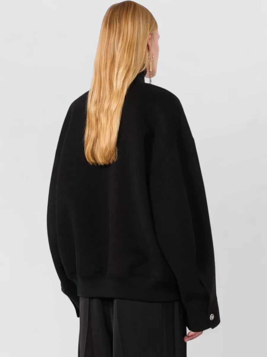 Sportmax Wool Regular-Fit Bomber Jacket