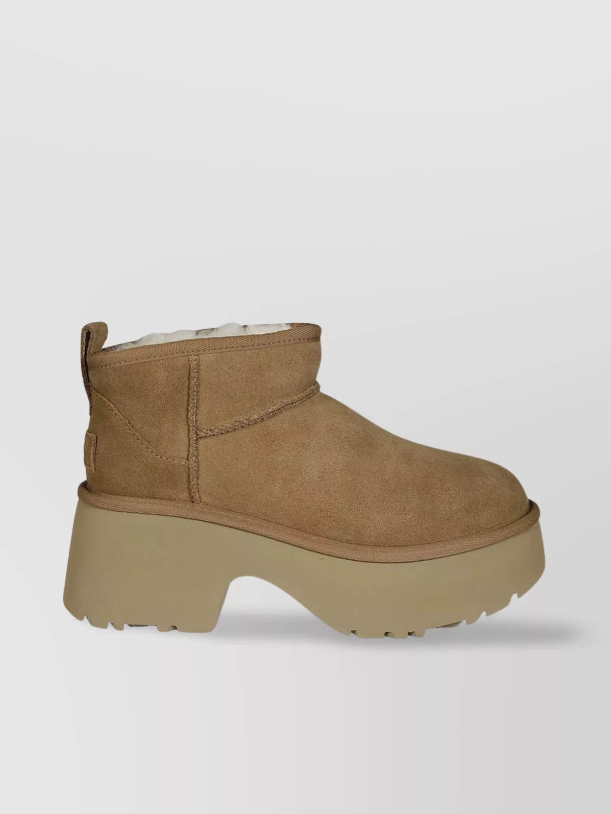 Ugg Heights Ankle Chunky Platform Round