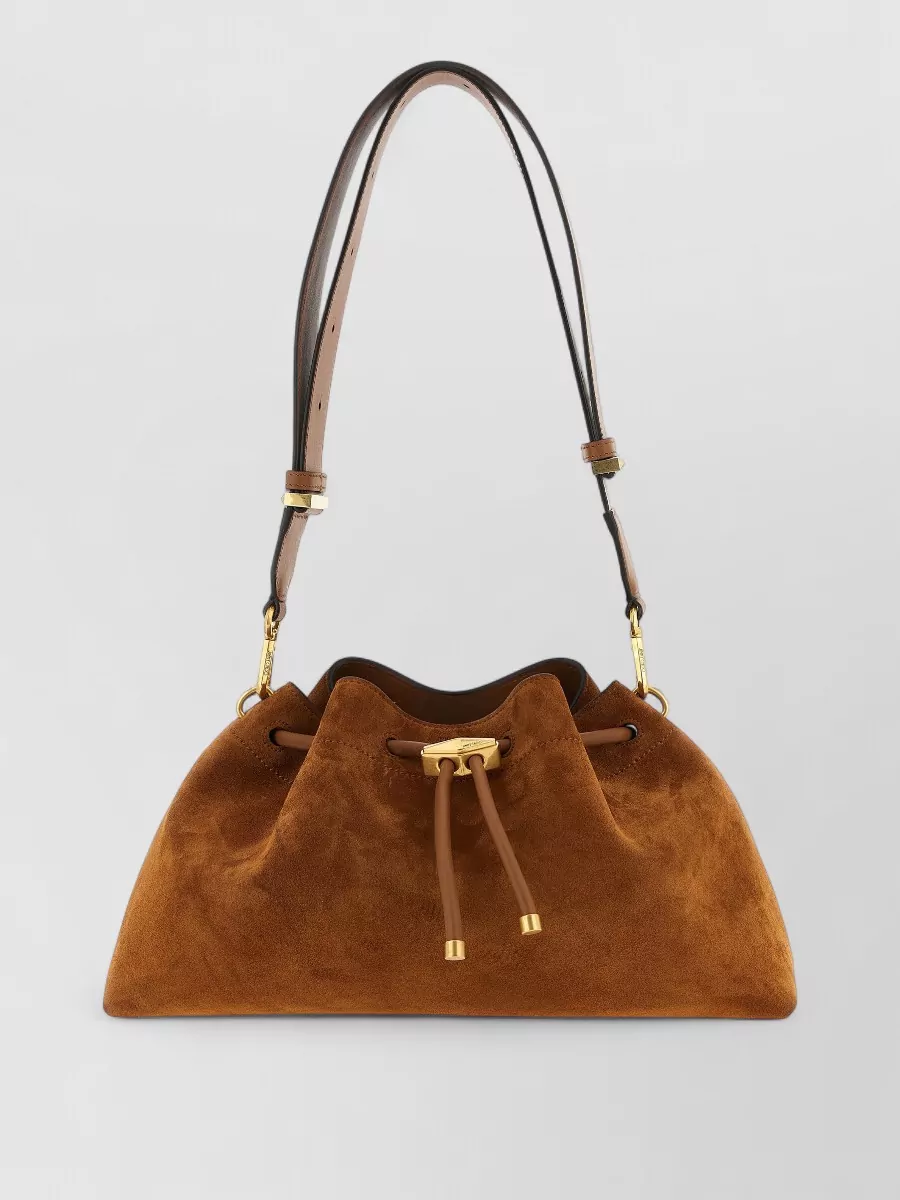 Jimmy Choo bon bon suede bucket bag