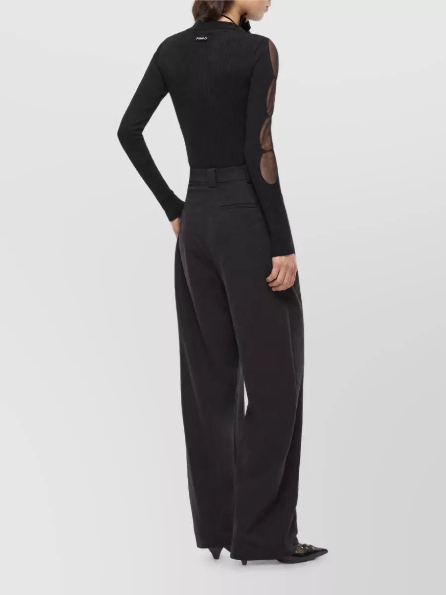 Pinko Viscose Polyester Bodysuit