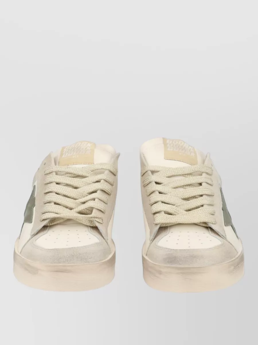 Golden Goose Leather Low-Top Sneakers